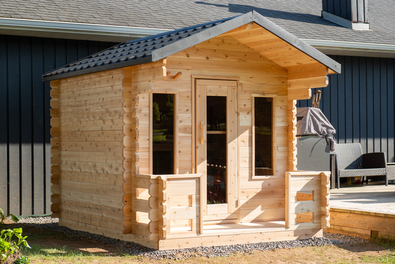 LeisureCraft Canadian Timber Georgian, Palmer, Granby Cabin Sauna