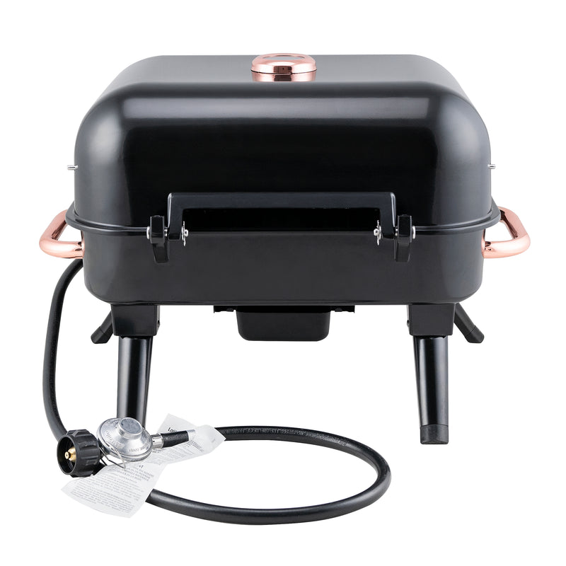 Kenmore 2 Burner Retro Tabletop Gas Grill - Black/Copper