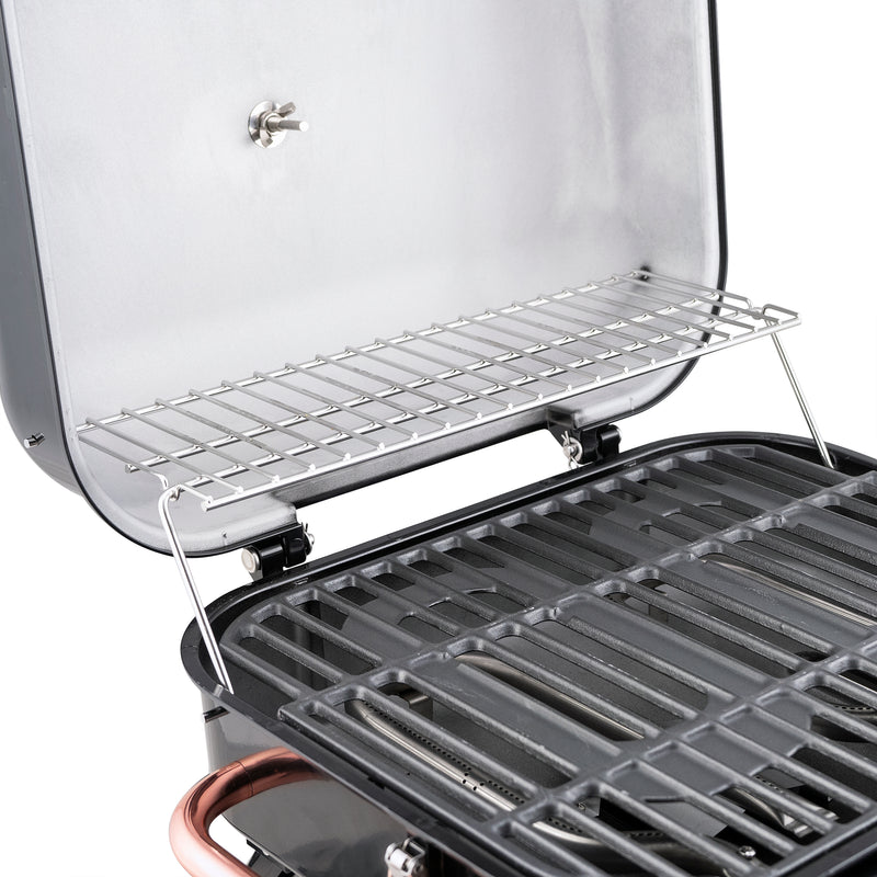 Kenmore 2 Burner Retro Tabletop Gas Grill - Black/Copper