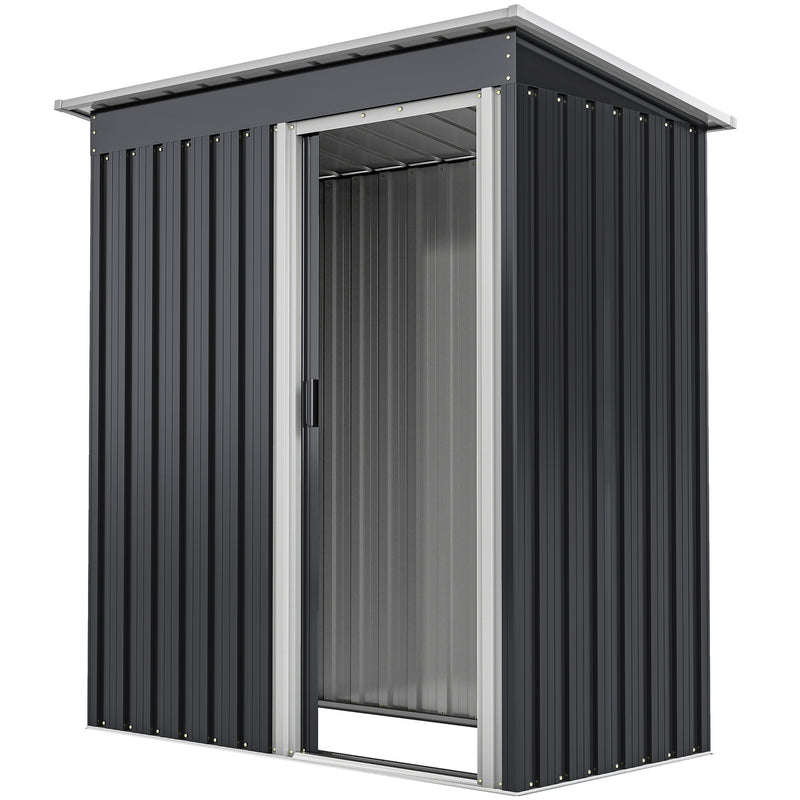 Outdoor Storage Shed - Black