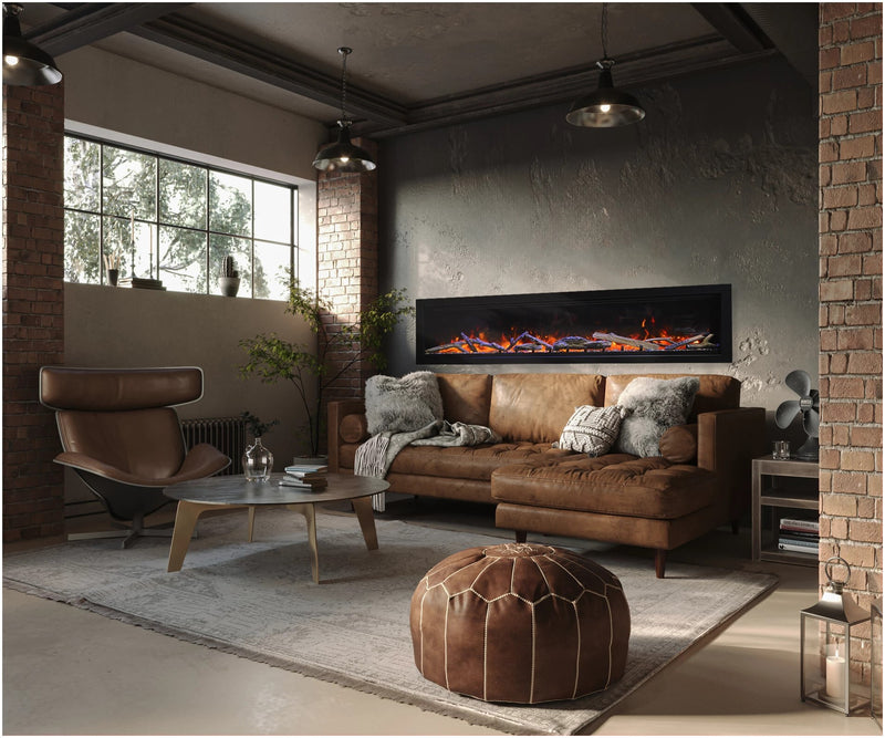 Remii Wall Mount Lumina 34" Electric Fireplace