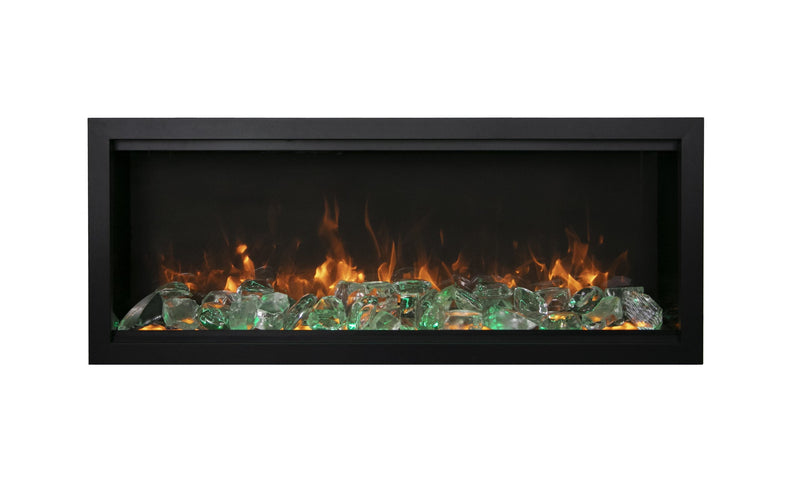 Amantii Symmetry Xtra Tall Bespoke 100" Electric Fireplace