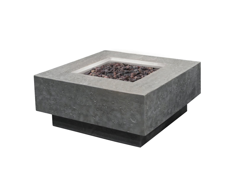 Elementi Manhattan Fire Table - Light Gray