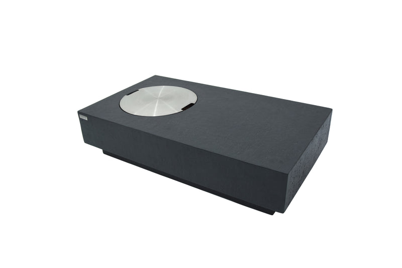 Elementi Metropolis Fire Table - Dark Gray