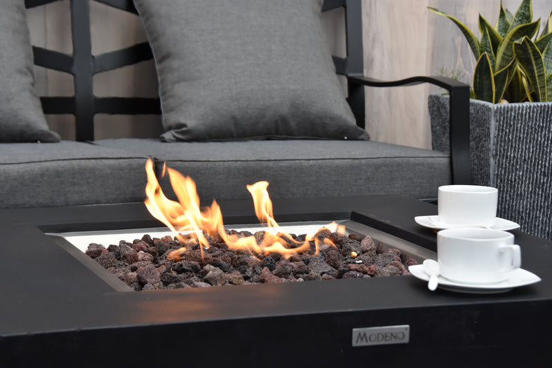 Modeno Aurora Fire Table - Black