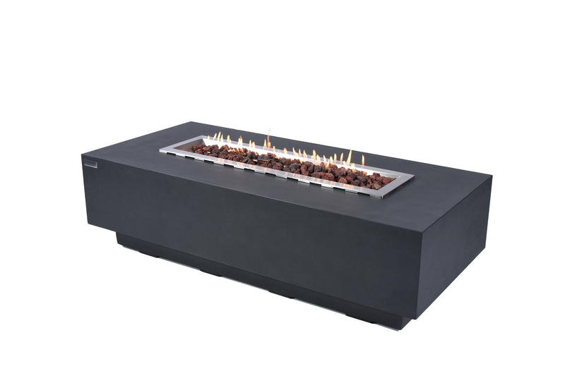 Elementi Granville Fire Table - Dark Gray