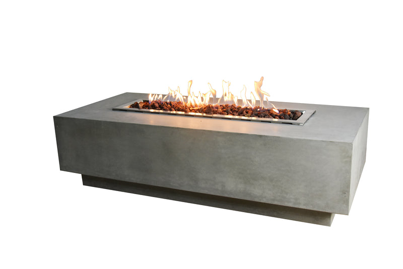 Elementi Granville Fire Table - Light Gray