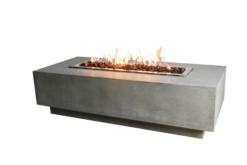 Elementi Granville Fire Table - Light Gray