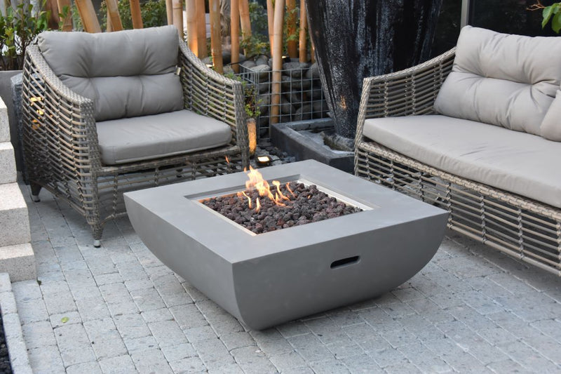 Modeno Westport Fire Table - Light Gray