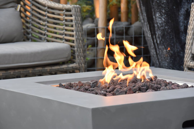 Modeno Westport Fire Table - Light Gray