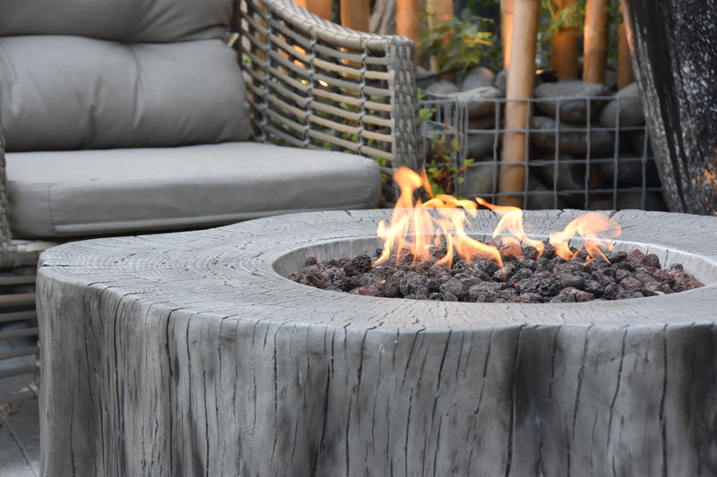 Elementi Manchester Fire Table - Classic Gray