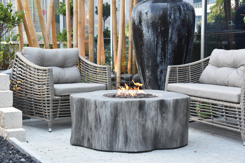 Elementi Manchester Fire Table - Classic Gray