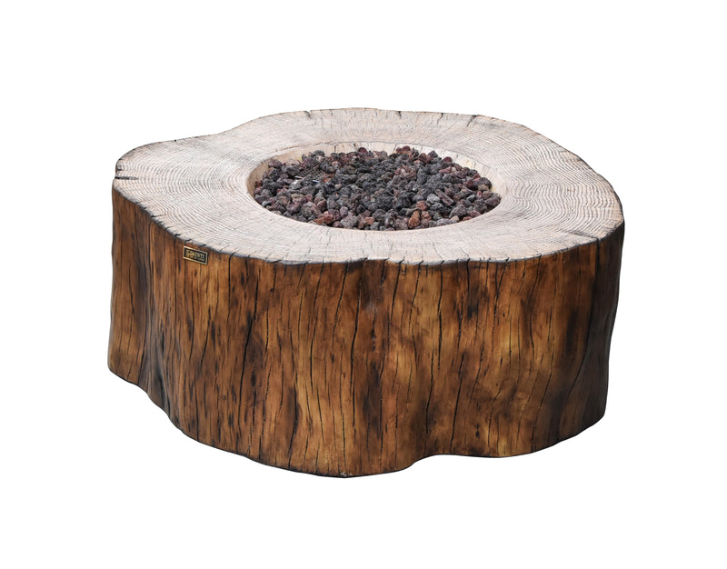 Elementi Manchester Fire Table - Redwood