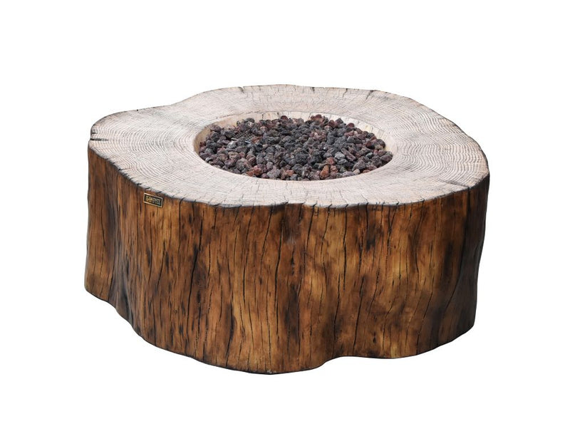 Elementi Manchester Fire Table - Redwood