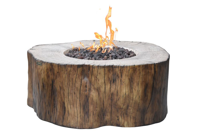 Elementi Manchester Fire Table - Redwood