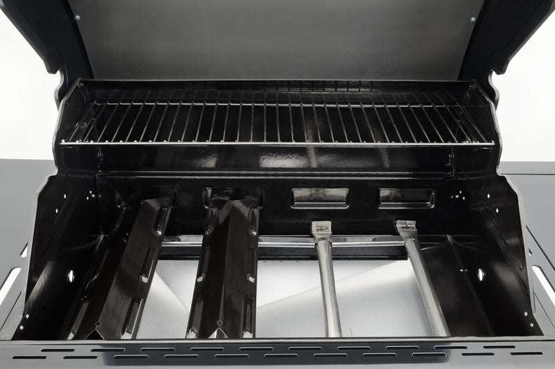 Kenmore 4 Burner Gas Grill Plus Side Burner - All Black