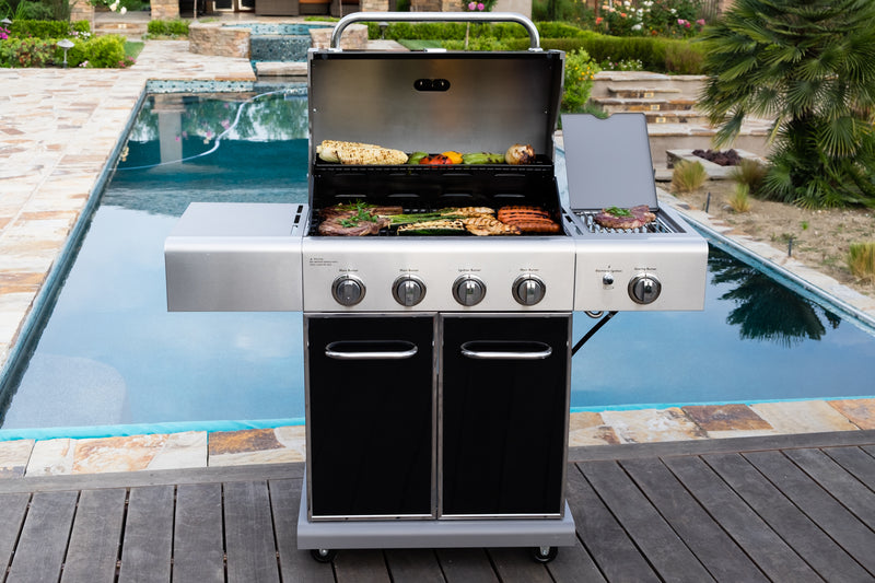 Kenmore 4 Burner Gas Grill Plus Side Searing Burner