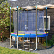 Soozier 14FT Trampoline Spring Cover, Trampoline Pad Replacement, Waterproof and Tear-Resistant, All-Weather Trampoline Accessories, Multi-Colored