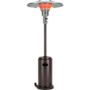 Hiland Commercial Patio Heater 40000 BTU Propane Hammered Bronze