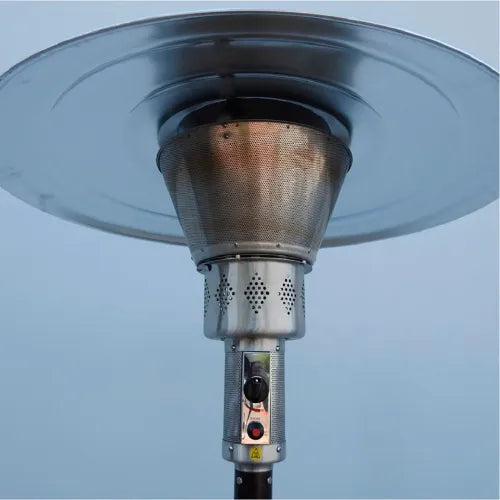 Hiland® Commercial Patio Heater, 40000 BTU, Propane, Hammered Bronze — WBB3232305