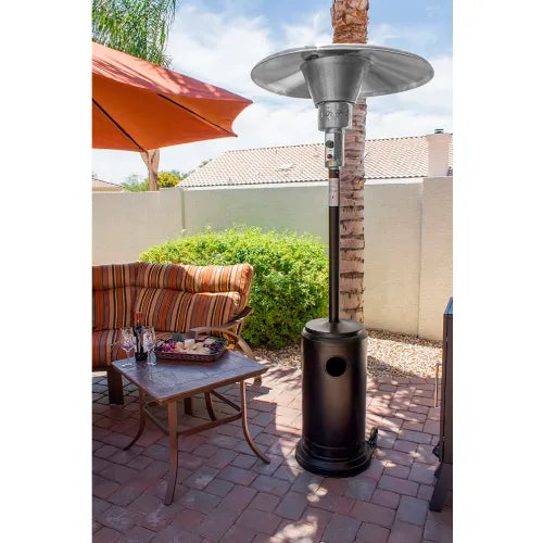 Hiland® Commercial Patio Heater, 40000 BTU, Propane, Hammered Bronze — WBB3232305