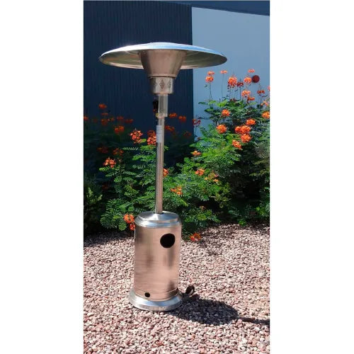 Hiland® Commercial Patio Heater, 40000 BTU, Propane, Stainless Steel — WBB3232316