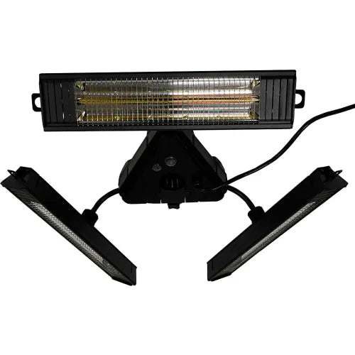 Hiland Infrared Parasol Heater 1500W 120V Black