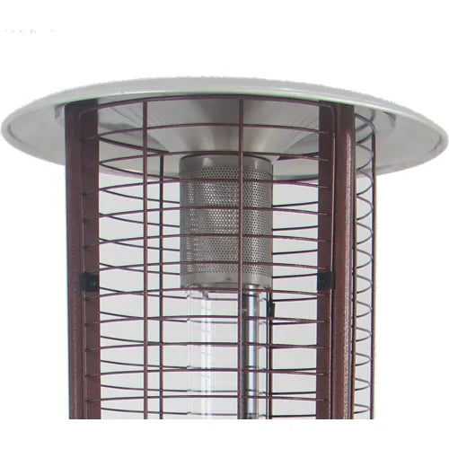 Hiland® Glass Tube Patio Heater, 40000 BTU, Propane, Bronze — WBB3131711