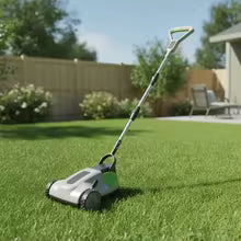 Cutting Brushless Electric Lawn Mower Metal Blade Lightweight Cordless Lawn Mower Wheeled Cordless Grass Cutter Garden