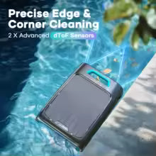 HOT-SELLING NEW Scuba S1 Robotic Pool Cleaner & Surfer S2 Solar Pool Skimmer Bundle Comprehensive Pool Cleaning