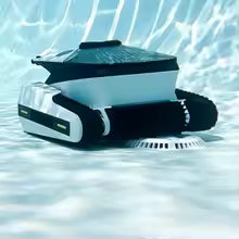 High Quality Automatic Solar Powered Cordless Pool Robot Vacuum Cleaner Underwater Wall Robotic Cleaning Tool for Swimming Pools