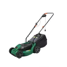1600w Hand-Pushed Electric Lawn Mower Powerful Adjustable Electric Self-Propelled Lawn Mower Foldable Push-Style