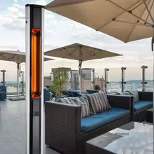 Mobile Remote Control Outdoor Patio Heaters Home Heater Infrared Heater Villa Restaurant Commercial Electric Heater Waterproof Z