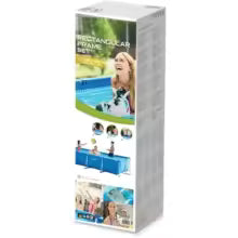 Intex 28272 Large Above Ground Swimming Pool for Adults Outdoor Gardens