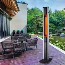 Mobile Remote Control Outdoor Patio Heaters Home Heater Infrared Heater Villa Restaurant Commercial Electric Heater Waterproof Z