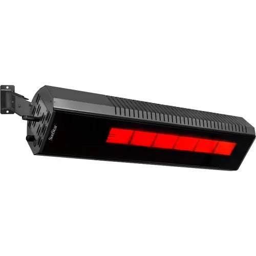 SunStar GLASS Propane Gas Infrared Patio Heater Two Stage 35000 BTU
