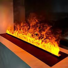 Water Electric Fireplace 3D Remote Control APP Interior Decoration Steam Fireplace Mist Fireplace Embedded Realistic Mist Flame