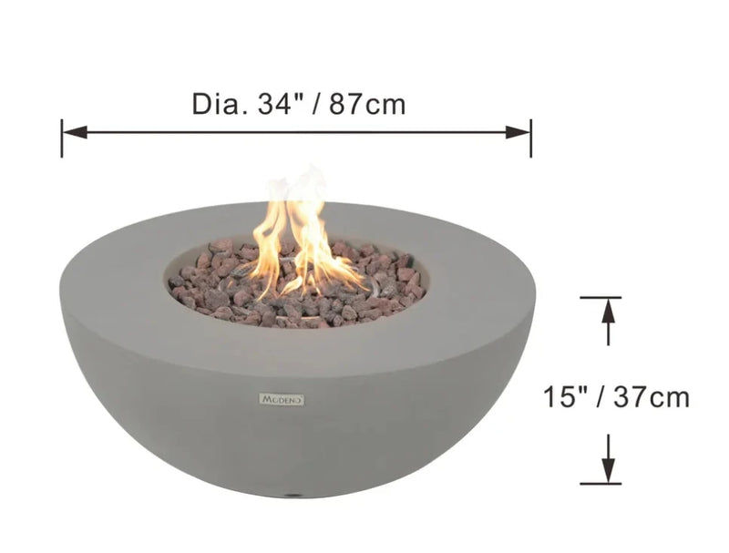 Modeno Roca Fire Table