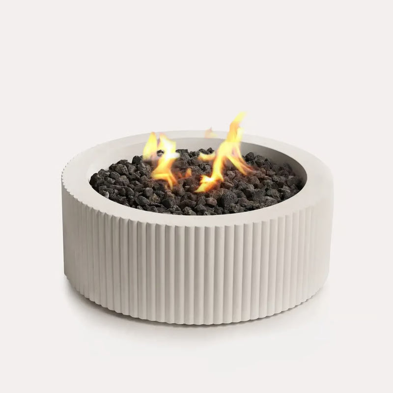 Techo-Bloc Sculptura Scalloped Firepit