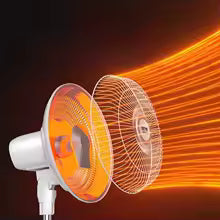 Portable Electric Patio Heater Outdoor Energy Efficient Rapid Heating Silent Compact Camping Balcony Brasero Fire Pit Aquecedor