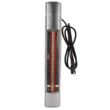 Electric Infrared Heater Indoor Outdoor IP65 Waterproof Energy Efficient Aluminum Alloy Wall Mounted Patio Heater for Backyard