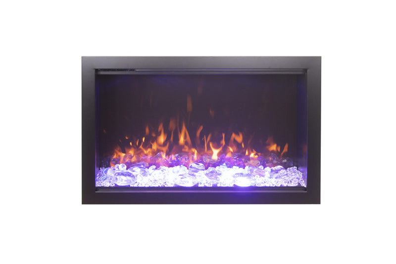 Amantii Traditional Lumina 33" Electric Fireplace