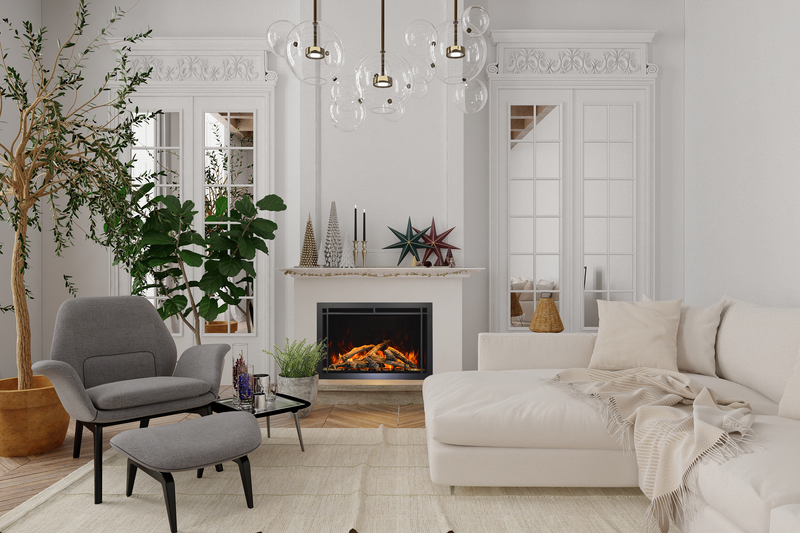 Amantii Traditional Lumina 44" Electric Fireplace