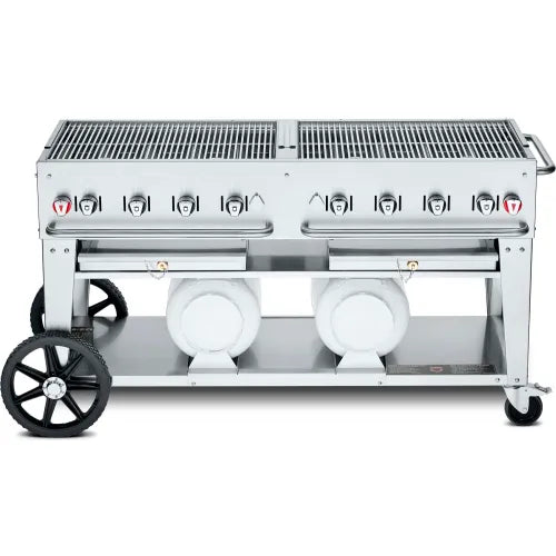 Crown Verity Club Series Grill 60 inch with 2 Horizontal Tanks