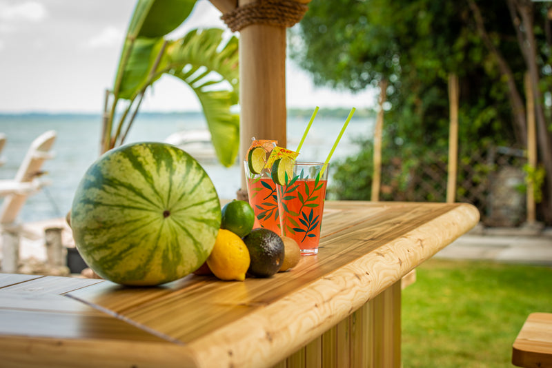LeisureCraft Tropical Paradise Tiki Bar