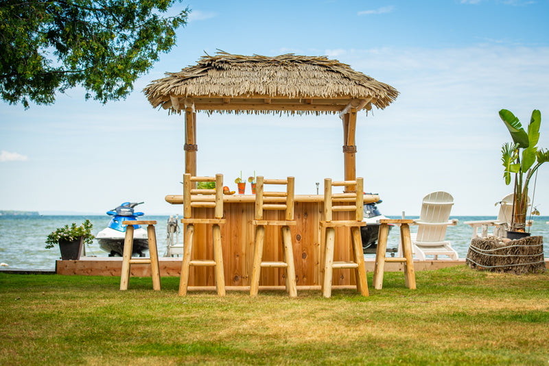 LeisureCraft Tropical Paradise Tiki Bar