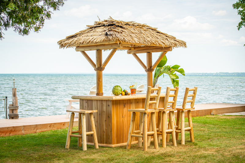 LeisureCraft Tropical Paradise Tiki Bar