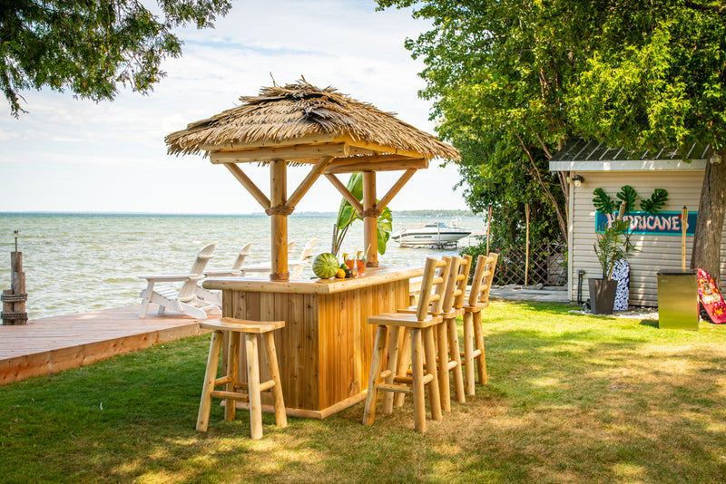 LeisureCraft Tropical Paradise Tiki Bar