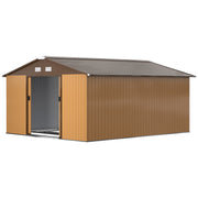 Garden Storage Shed - Yellow