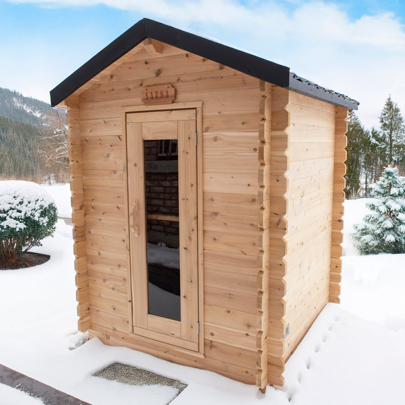 LeisureCraft Canadian Timber Georgian, Palmer, Granby Cabin Sauna